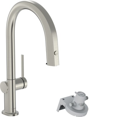 Смеситель для кухни Hansgrohe Aqittura M91 76803800 FilterSystem (1 jet, Stainless Steel Finish)