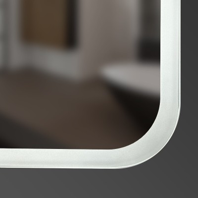 Зеркало для ванной комнаты 800х600 DEVIT ACQUA 5257281, с тачсенсором и подсвидетелем LED.