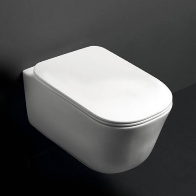 Унитаз подвесной безободковый Kerasan 5114 01 Tribeca (шумоизоляция + крепеж WB9N, без ободка, белый) Унитаз подвесной безободковый Kerasan 5114 01 Tribeca (шумоизоляция + крепеж WB9N, без ободка, белый)