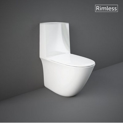 Напольный унитаз безободковый RAK Ceramics SENWC1146AWHA RAK SENSATION, белый