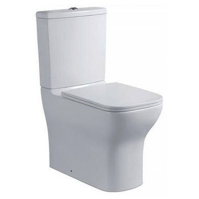 Унитаз-компакт безободковый Primera LINE 8890020 + крышка soft close