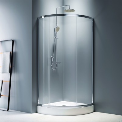 Душевая кабина AM.PM Like W83UG-315-090MT (90x90x200, стекло прозрачное, профиль матовый)