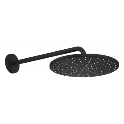 Верхний душ с кронштейном Grohe Rainshower Mono 310 22121KF0, черный