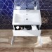 Тумба с раковиной подвесная AM.PM M85-FHX0653-WC0653WG38 X-Joy, (65 см, 1 ящик, 2 дверцы, белый глянец)
