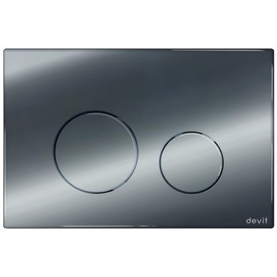 Клавиша смыва DEVIT 90.211.KH (для инсталляции 90.211, хром)