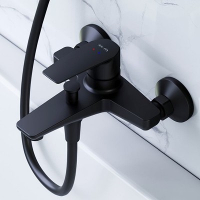 Смеситель для ванны AM.PM F90E10022 Gem, черный Смеситель для ванны AM.PM F90E10022 Gem, черный