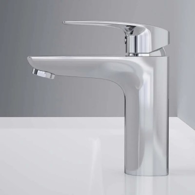 Смеситель для умывальника AM.PM F45E02100 Tender, хром Смеситель для умывальника AM.PM F45E02100 Tender, хром