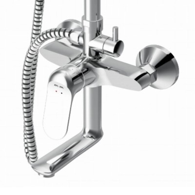Душевая система AM.PM F0785C900 Sunny (верхний душ d220 мм, ручной душ 110 мм, 1 функц)