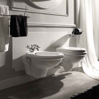 Биде подвесное Kerasan 1026 01 Retro, белый