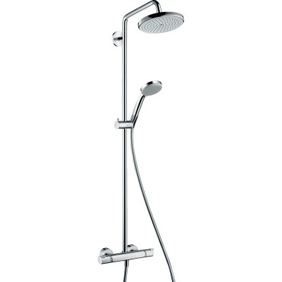 Душевая система с термостатом Hansgrohe Croma Showerpipe 27185000 (220, 1jet)