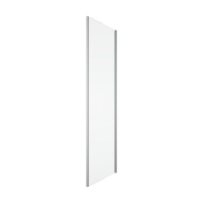 Боковая стенка SAN SWISS D20F10804007 Arelia (90°, 800мм, стекло прозрачное, профиль серебряный полированный)