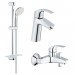 Комплект смесителей для ванной Grohe Eurosmart 123246 M