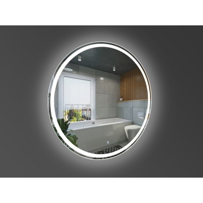 Круглое зеркало d80см с LED подсветкой и тачсенсором DEVIT AllRound 5501080