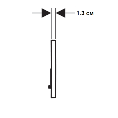 Клавиша смыва Geberit Sigma01 115.770.JQ.5 (лакированный матовый хром)