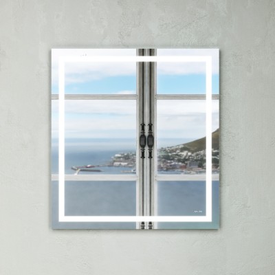 Настенное зеркало с контурной LED-подсветкой 65 см AM.PM M91AMOX0651WG38 Gem