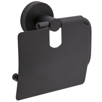 Держатель для бумаги закрытый Aqua Rodos GLORIA 8126, черный матовый Держатель для бумаги закрытый Aqua Rodos GLORIA 8126, черный матовый