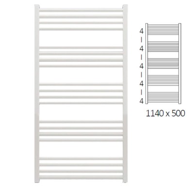 Полотенцесушитель Terma WGFIN114050K916SX Fiona (1140х500, цвет белый глянец)