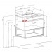 Тумба Aqua Rodos 12294 Loft-Iron (дуб морас) 65 см с умывальником Arte Тумба Aqua Rodos 12294 Loft-Iron (дуб морас) 65 см с умывальником Arte