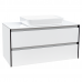 Тумба подвесная DEVIT CITY 0022160W с умывальником 100 см Тумба подвесная DEVIT CITY 0022160W с умывальником 100 см