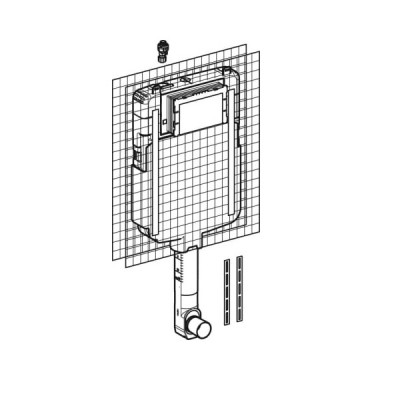 Бачок скрытого монтажа Geberit Sigma 109.791.00.1 UP720