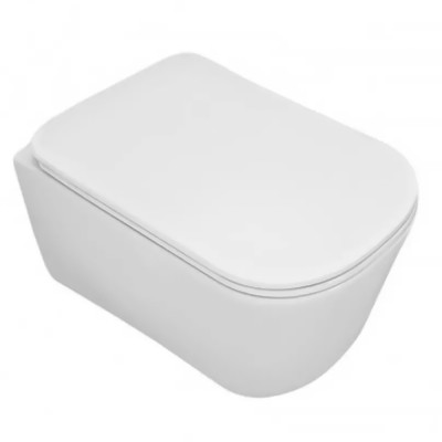 Унитаз подвесной безободковый Kerasan 5114 01 Tribeca (шумоизоляция + крепеж WB9N, без ободка, белый) Унитаз подвесной безободковый Kerasan 5114 01 Tribeca (шумоизоляция + крепеж WB9N, без ободка, белый)