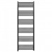 Полотенцесушитель электрический Terma Fiona WWFIE090050K9M5E8P One (900*500, цвет черный мат, скрытое подключение справа)