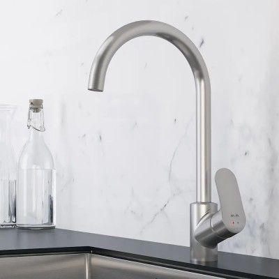 Смеситель для кухни AM.PM F80E07111 Like, сатин