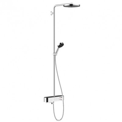 Душевая система с термостатом для ванны Hansgrohe Pulsify Showerpipe 24230000 (260, 1jet, ShowerTablet 400, хром)