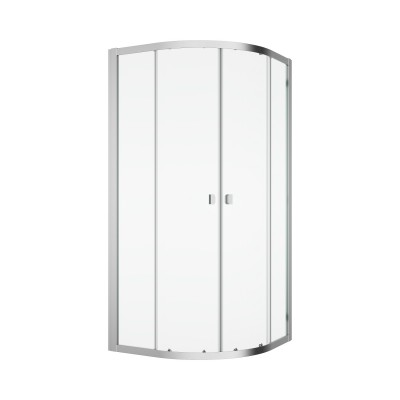 Душевая кабина SAN SWISS D20SR550904007 Arelia 900x900 мм, (стекло прозрачное, профиль серебряный полированный)