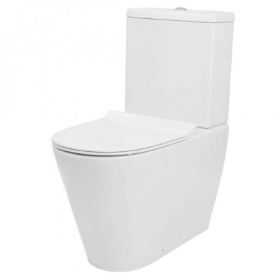Унитаз-компакт безободковый Primera TOPIC 8490020 + крышка slim soft close