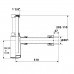 Сифон для раковины DEVIT DEV001586 (хром, подключение 1/4'', выпуск d32/d40) Сифон для раковины DEVIT DEV001586 (хром, подключение 1/4'', выпуск d32/d40)