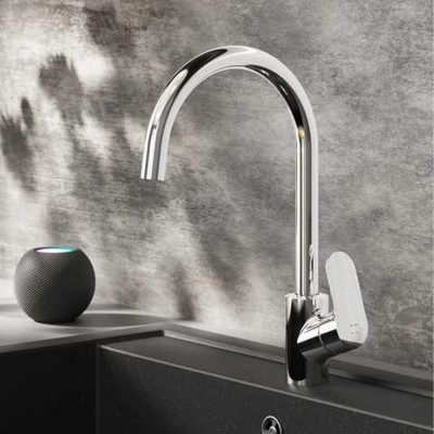 Смеситель для кухни AM.PM F80E07100 Like, хром