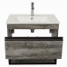 Тумба Aqua Rodos 12294 Loft-Iron (дуб морас) 65 см с умывальником Arte Тумба Aqua Rodos 12294 Loft-Iron (дуб морас) 65 см с умывальником Arte