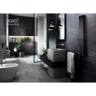 Полотенцесушитель Deweit 1266 Whole Wall (1250х290, с функцией обогрева, черный мат) Полотенцесушитель Deweit 1266 Whole Wall (1250х290, с функцией обогрева, черный мат)