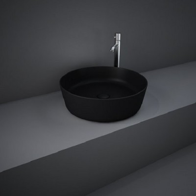 Раковина на столешницу d42см RAK Ceramics FEELING FEECT4200504A, Matt Black