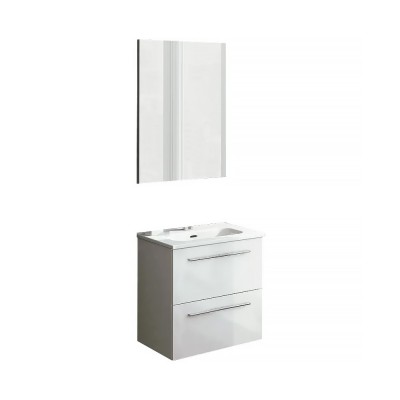 Комплект мебели ROYO 123150 STREET Pack 50 White (тумба+раковина+зеркало)