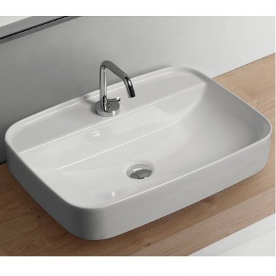 Раковина на столешницу Kerasan 5140 01 Tribeca, белый