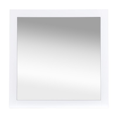 Зеркало 80 см Аqua Rodos 7011 ОЛИМПИЯ, белое