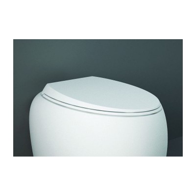 Крышка для унитаза RAK Ceramics CLOUD CLOSC3901500 (Duroplast, SLIM, Soft Close, Quick Release, белая матовая)