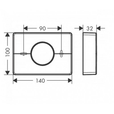 Держатель для салфеток Hansgrohe ADDSTORIS 41774000