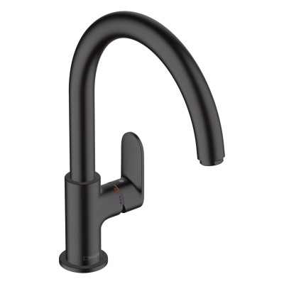 Смеситель для кухни Hansgrohe VERNIS BLEND 71870670, цвет черный матовый
