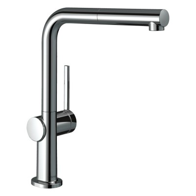 Смеситель для кухни Hansgrohe TALIS M54 72808000 с выдвижным изливом, (1jet, хром)