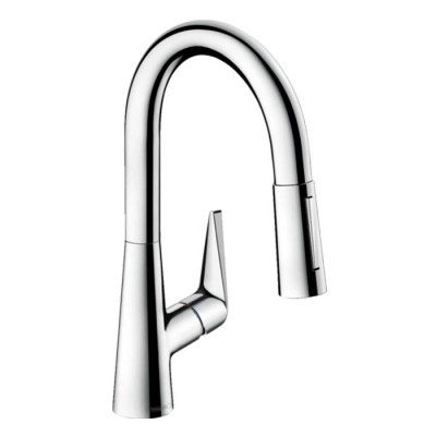 Смеситель для кухни с выдвижным душем Hansgrohe TALIS S 72815000, хром