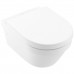 Унитаз подвесной Villeroy&Boch ARCHITECTURA NEW DirectFlush, в комплекте с сидением с функцией Slow closing (4694HR01)