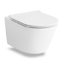 Унитаз подвесной Volle NEMO Rimless 13-17-316 + сиденье твердое Slim slow-closing