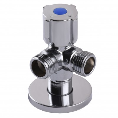 Кран шаровой угловой двойной SELBA 1/2″х 1/2″х1/2″ DOUBLE (SL1588) Кран шаровой угловой двойной SELBA 1/2″х 1/2″х1/2″ DOUBLE (SL1588)