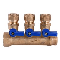 Коллектор CRISTAL 3/4х16" 3-ой с перекрыванием (NM-1018) Коллектор CRISTAL 3/4х16" 3-ой с перекрыванием (NM-1018)