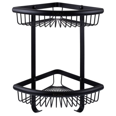 Полка двойная угловая TOPAZ TKB-4115-2-BL Полка двойная угловая TOPAZ TKB-4115-2-BL