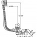 Слив-перелив Simplex Trio Visign MT5 VIEGA 728014