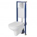 Комплект инсталляции CET Cersanit В599 TECH LINE BASE + унитаз ARTECO CLEAN ON (сиденье полипропилен с микролифтом) + кнопка BASE СIRCLE хром Комплект инсталляции CET Cersanit В599 TECH LINE BASE + унитаз ARTECO CLEAN ON (сиденье полипропилен с микролифтом) + кнопка BASE СIRCLE хром